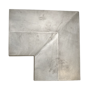 Twice Weathered Corner Coping 2 - 425x280x47mm - NewMould