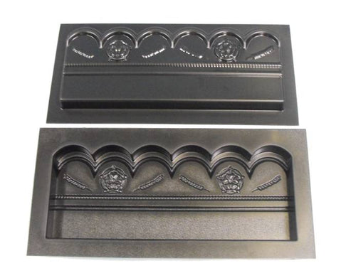 Tudor Rose Edging - 450x170x40mm - NewMould