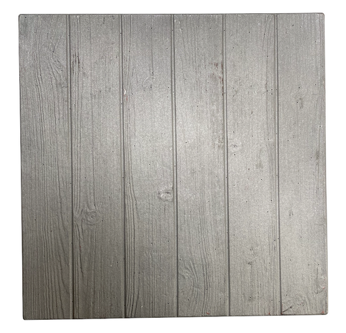Wood Decking Straight - 450x450x37mm - NewMould
