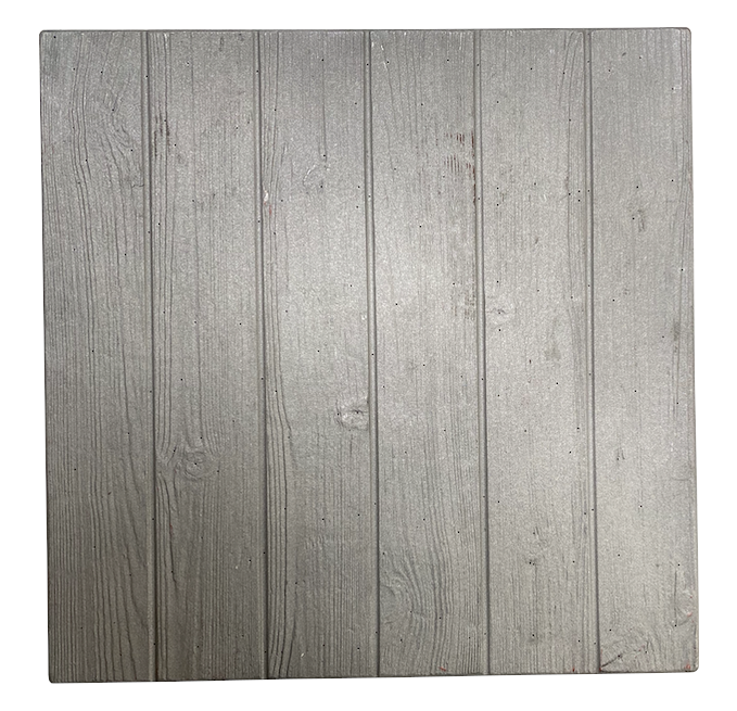 Wood Decking Straight - 450x450x37mm - NewMould